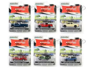 "Showroom Floor" Set of 6 Cars Series 5 1/64 Diecast Model Cars by Greenlight