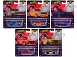"Japan Historics 4" 5 piece Set "Car Culture" 2024 Series B Diecast Model Cars by Hot Wheels