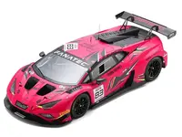 Lamborghini Huracan GT3 Evo2 83 Sarah Bovy - Rahel Frey - Michelle Gatting - Doriane Pin "Iron Dames" "24 Hours of Spa" (2023) with Acrylic Display C