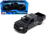 2023 Toyota Tacoma TRD PRO Pickup Truck Black Metallic with Sunroof "Special Edition" Series 1/27 Diecast Model Car by Maisto