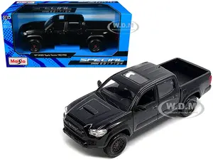 2023 Toyota Tacoma TRD PRO Pickup Truck Black Metallic with Sunroof "Special Edition" Series 1/27 Diecast Model Car by Maisto