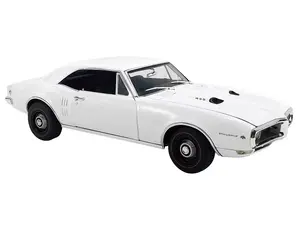 1968 Pontiac Firebird "First Ram Air II" White Limited Edition to 400 pieces Worldwide 1/18 Diecast Model Car by ACME