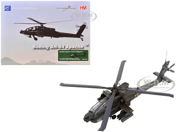 Boeing AH-64D Apache Attack Helicopter "Tyrone Biggums 4th Combat Aviation Brigade Operation Atlantic Resolve" (2018-2019) United States Army "Air Po