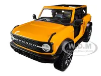 2021 Ford Bronco Badlands Orange Metallic "Special Edition" 1/18 Diecast Model Car by Maisto