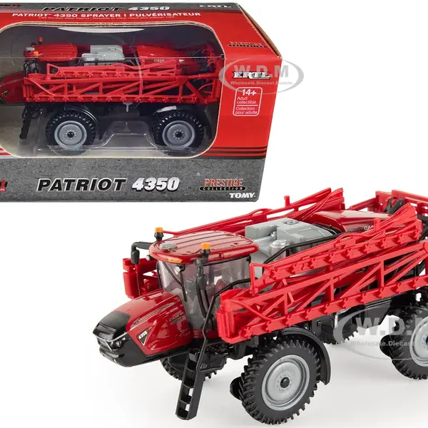 Case IH Patriot 4350 Sprayer Red "Case IH Agriculture" 1/64 Diecast Model by ERTL TOMY