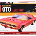 Skill 2 Model Kit 1968 Pontiac GTO Hardtop "Craftsman Plus" Series 1/25 Scale Model by AMT
