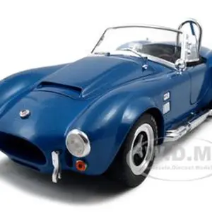 1966 Shelby Cobra Super Snake Blue 1/18 Diecast Model Car by Shelby Collectibles