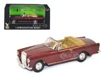 1961 Bentley Continental S2 Park Ward DHC Convertible Burgundy 1/43 Diecast Car Model by Road Signature