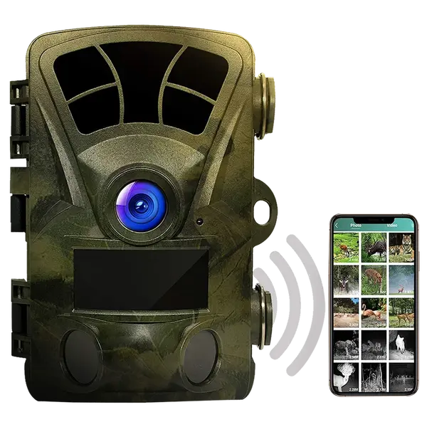 Rexing Woodlens H2 4K Wi-Fi Trail Camera (1 Pack)