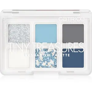 Catrice Tiny Treasures paletka očních stínů odstín 040 Icy Whisper 4.2 g