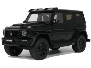 2023 Mercedes-Benz Brabus G800 4x4 Black 1/18 Model Car by GT Spirit