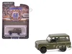 1966 Ford Bronco "U.S. Army Proposal" Olive Drab "Battalion 64" Series 5 1/64 Diecast Model Car by Greenlight