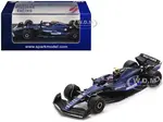Williams FW46 2 Logan Sargeant "Williams Racing" Formula One F1 "Bahrain GP" (2024) 1/64 Diecast Model Car by Spark