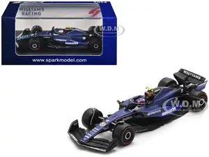 Williams FW46 2 Logan Sargeant "Williams Racing" Formula One F1 "Bahrain GP" (2024) 1/64 Diecast Model Car by Spark