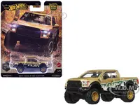 2017 Ford F-150 Raptor Pickup Truck Gold Metallic with Graphics "HW Off Road" Series Diecast Model Car by Hot Wheels