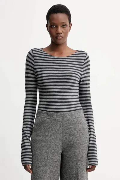 Bavlněné tričko s dlouhým rukávem Marc O'Polo