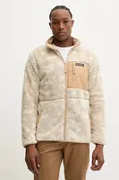 Oboustranná outdoorová mikina Columbia Winter Pass béžová barva, 2135651