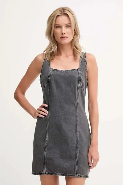 Džínové šaty Calvin Klein Jeans