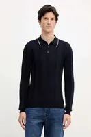 Vlněný svetr Trussardi pánský, tmavomodrá barva, M0048000006N