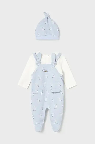 Dupačky a detská čiapočka Mayoral Newborn