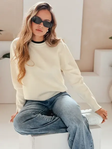 Dámský svetr DARMILA ecru