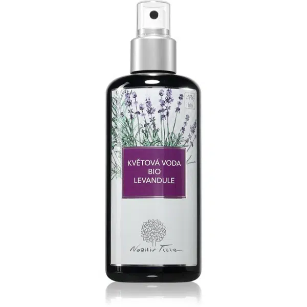 Nobilis Tilia Květová voda BIO Levandule pleťová voda se zklidňujícím účinkem 200 ml