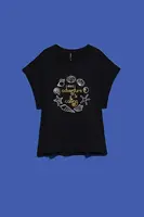 Marisse Women's T-Shirt L-Ts-4088 Black