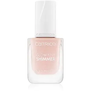 Catrice Glow Tint Shimmer priehľadný lak na nechty s trblietkami odtieň 030 Sparkle Symphony 10.5 ml