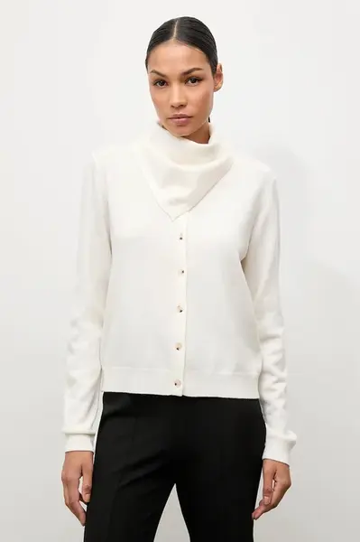 Kardigan z merino vlny so šatkou Answear.LAB