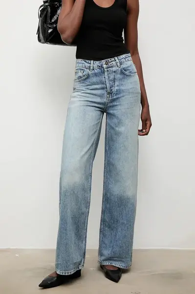 Bavlnené rifle Answear.LAB