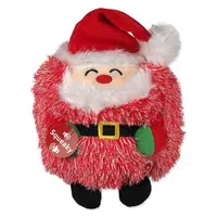DOG FANTASY Winter Tale Pískací Santa 15 cm