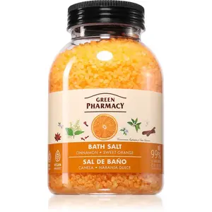Green Pharmacy Cinnamon & Sweet orange Bath Salt relaxačná soľ do kúpeľa 1000 g