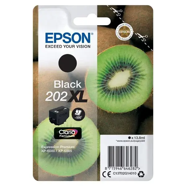 Epson 202 XL T02G14010 čierna (black) originálna cartridge