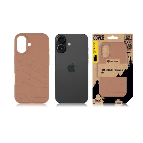 Zadní kryt Tactical MagForce Beaver pro Apple iPhone 17, mocha mousse