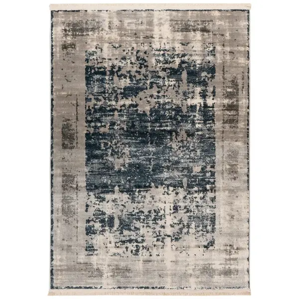 VINTAGE KOBEREC, 160/230 cm, modrá