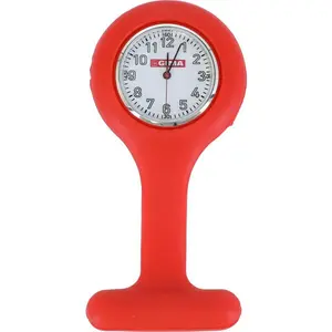 Silikonove hodinky, červené