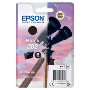 Epson 502 T02V14010 čierna (black) originálna cartridge