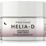 Helia-D Botanic Concept nočný krém proti vráskam 50 ml