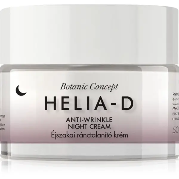 Helia-D Botanic Concept nočný krém proti vráskam 50 ml