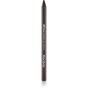 flormar Extreme Tattoo Gel Pencil vodeodolná gélová ceruzka na oči odtieň 02 Walnut 1.2 g