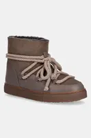 Kožené sněhule Inuikii CLASSIC hnědá barva, 3001.003.0022