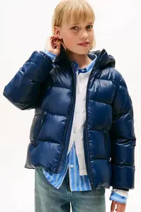 Tommy Hilfiger Dětská péřová bunda Tommy Hilfiger