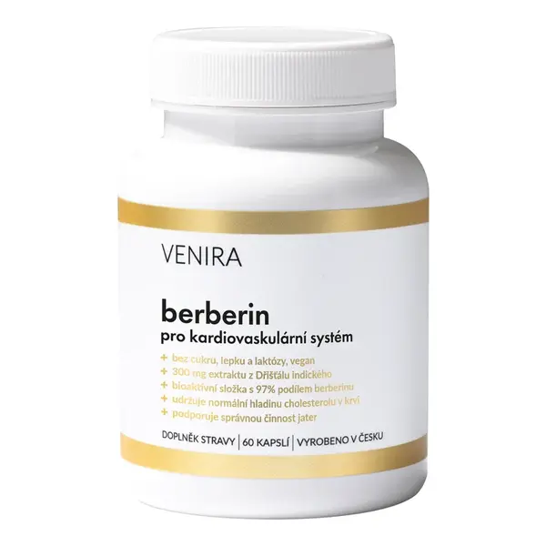 VENIRA Berberin 60 kapsúl