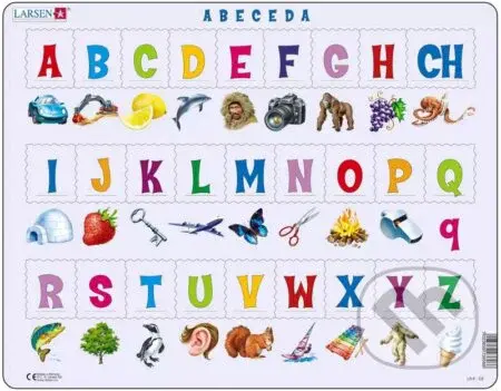 Abeceda LS8 - puzzle z kategorie Naučné puzzle