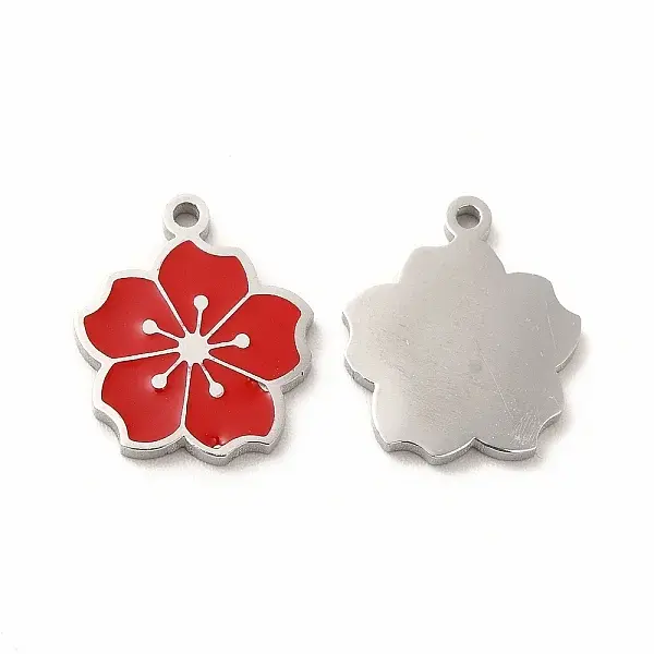 304 Stainless Steel Enamel Charms