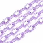 Handmade Transparent ABS Plastic Cable Chains