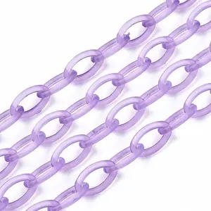 Handmade Transparent ABS Plastic Cable Chains