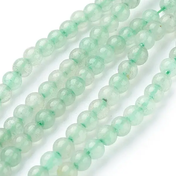 Natural Green Aventurine Beads Strands