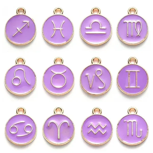 Alloy Enamel Pendants