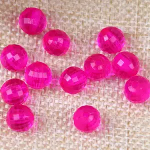 Transparent Acrylic Beads